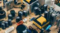 electronics-semiconductor-diode-transistor-resistor-capacitor-inductor