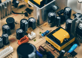electronics-semiconductor-diode-transistor-resistor-capacitor-inductor